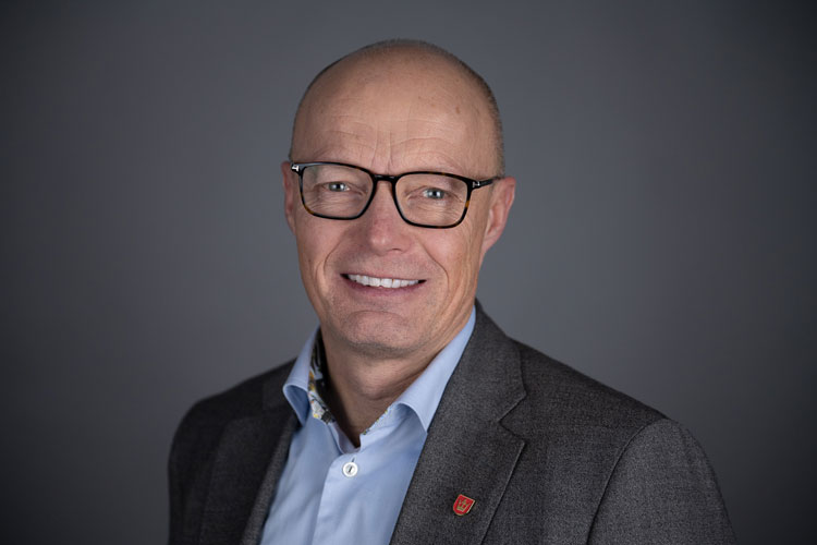 Portrett av direktør for organisasjon