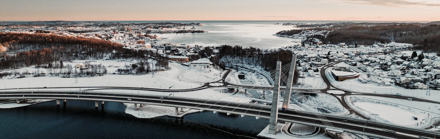 Bilde av Farrisbrua i Larvik.