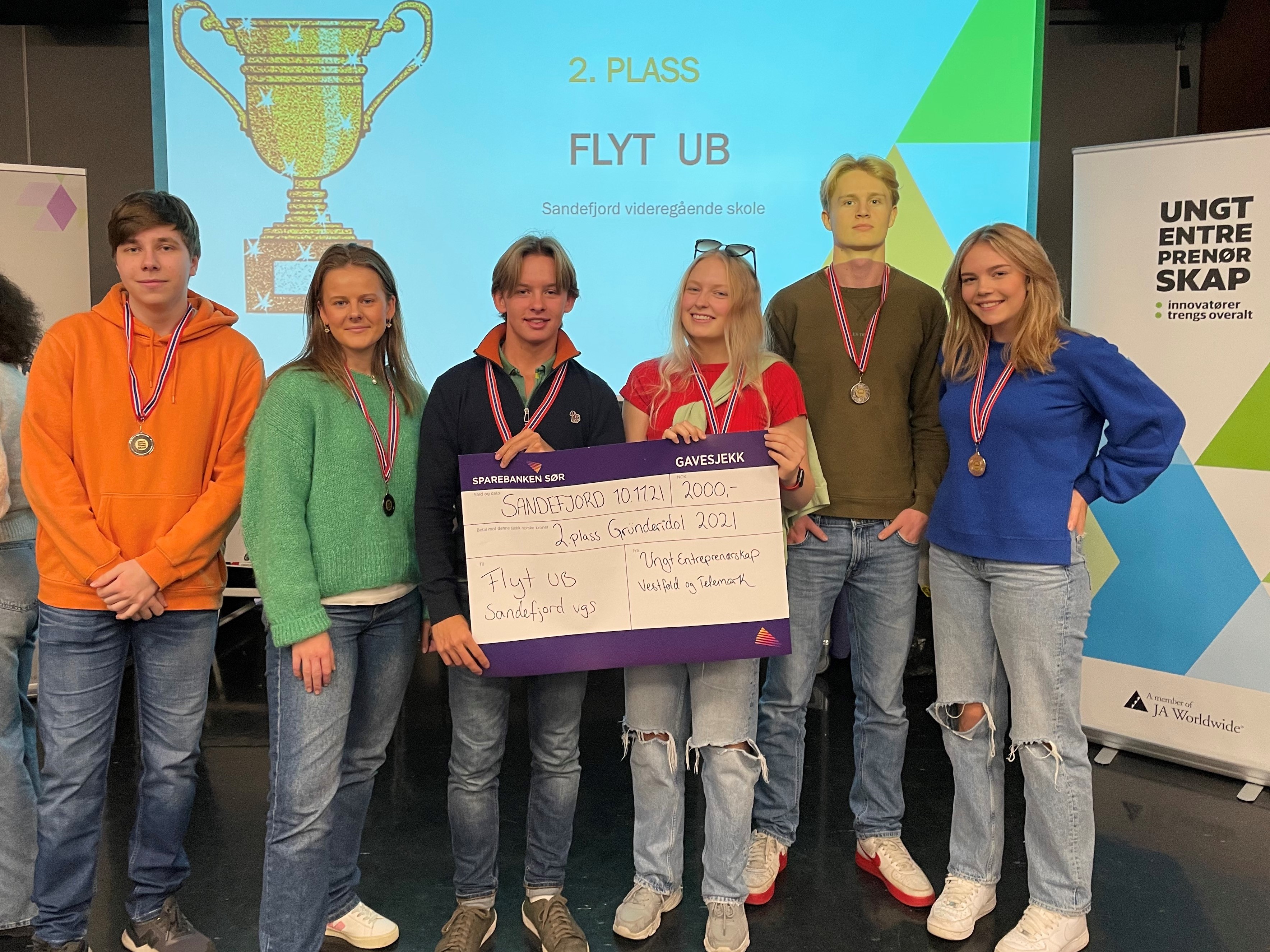 Flyt UB vant 2. plass i konkurransen Gründeridol.