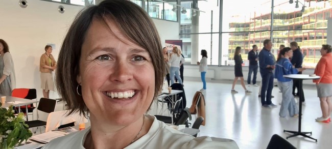 SPARTE MIDLAR. Maja Foss Five er svært glad for at sparte midlar kjem kulturen i Vestfold og Telemark til gode.