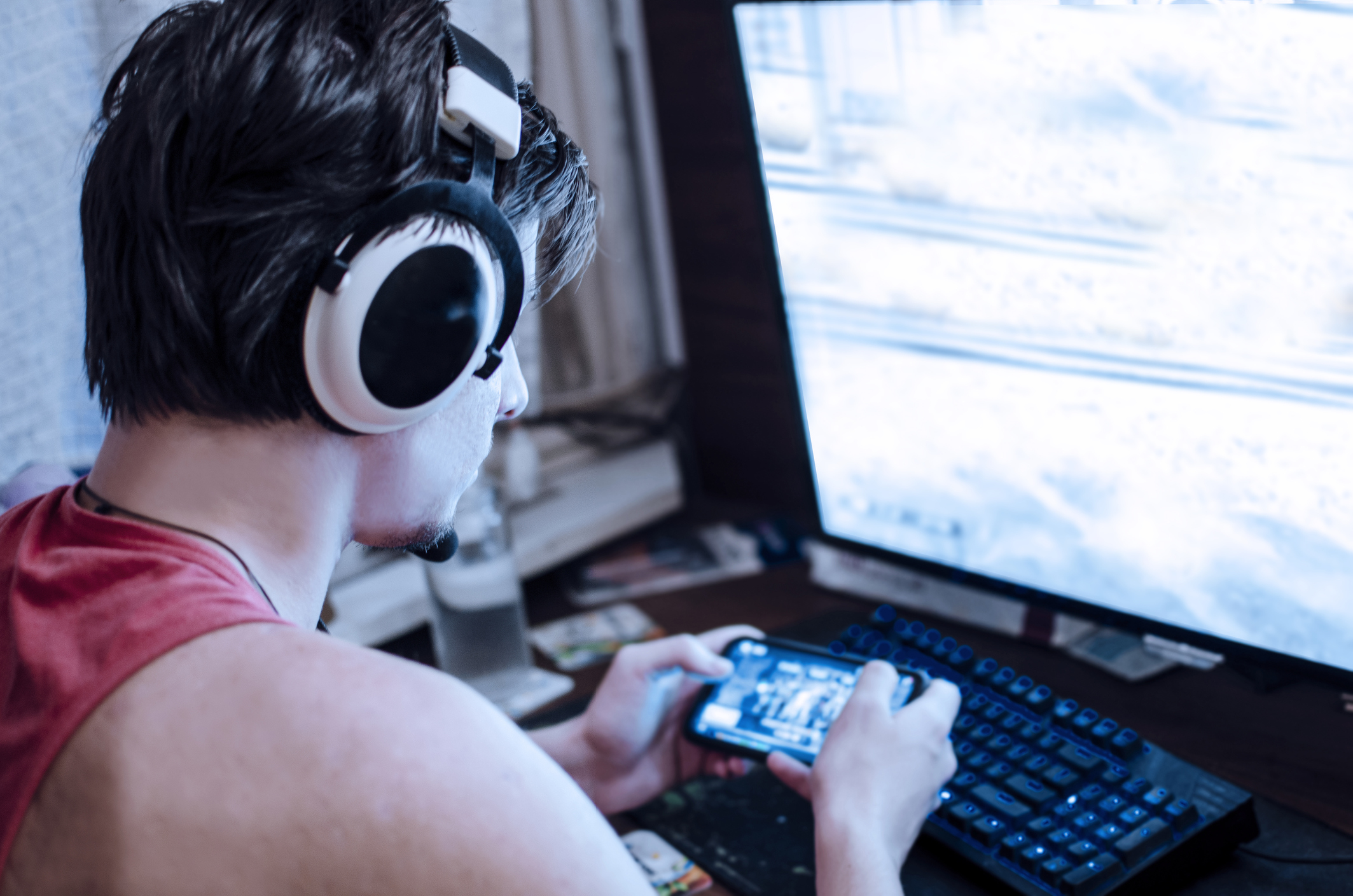 Illustrasjonsfoto av spillavhengighet.