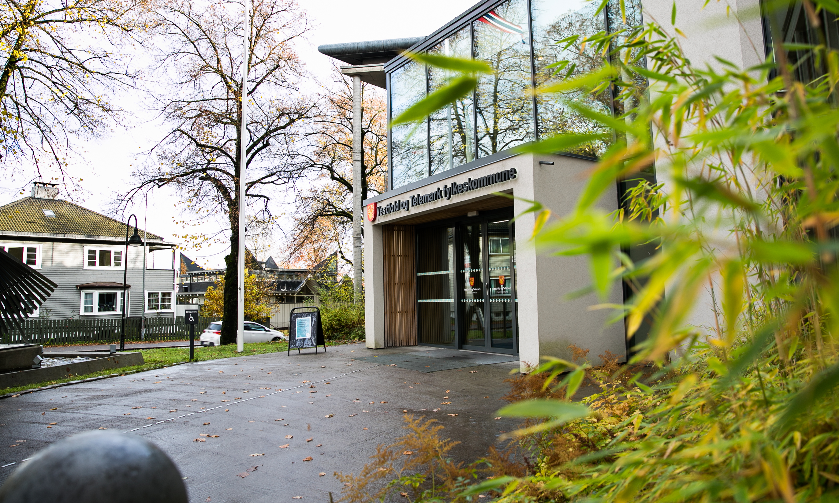 Fylkeshuset i Tønsberg.