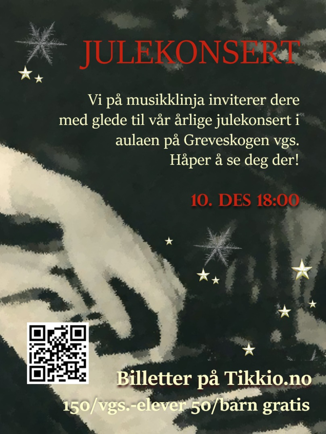 Julekonsert på Greveskogen VGS, 10. desember 2025