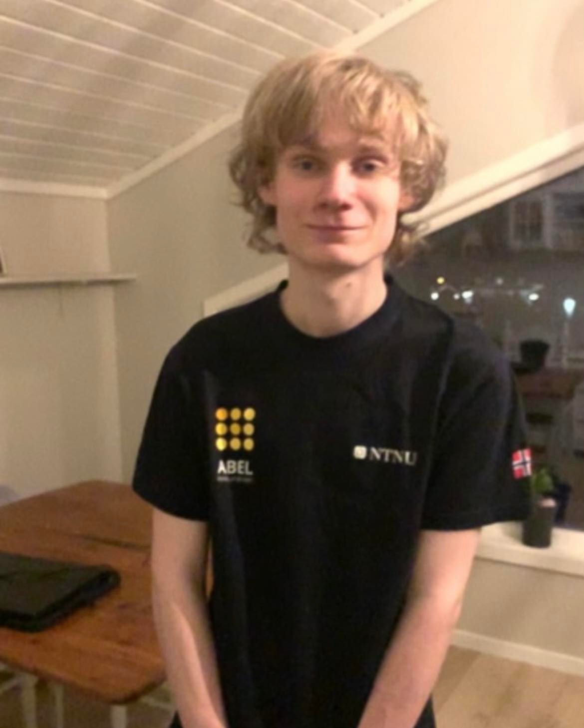 Elev som deltok under Abelkonkurransen