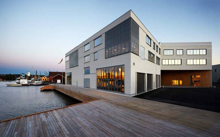 Færder vgs sett fra brygga