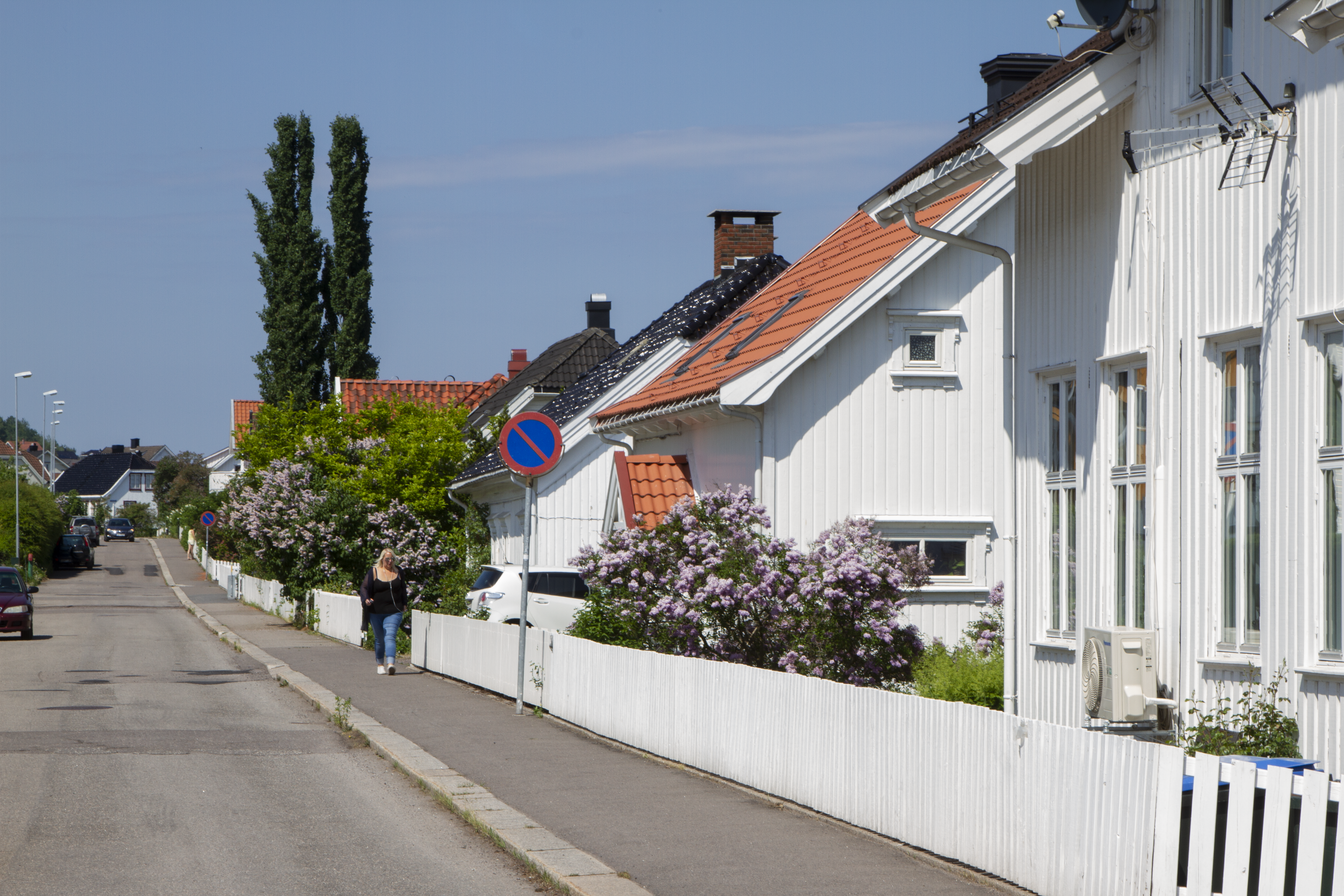 Trehusbebyggelse i Keisemark i Horten.