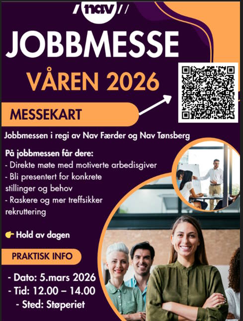 Plakat, jobbmesse 05.mars 2026