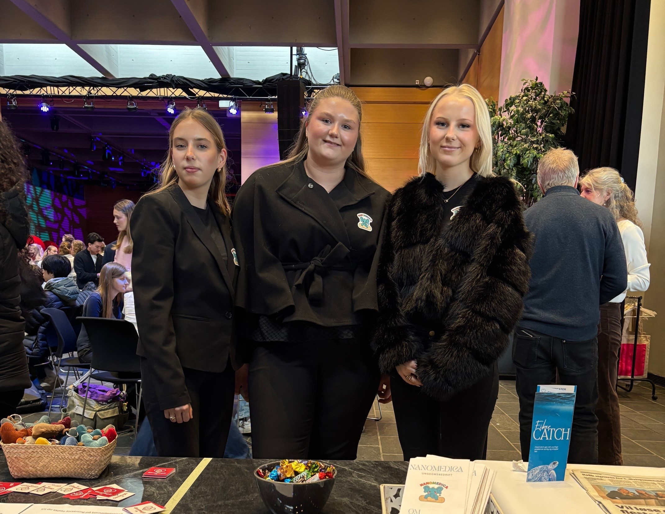 Ungdomsbedriften på stand på fylkesmesterskapet