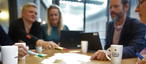 stemningsbilde fra fylkeshuset