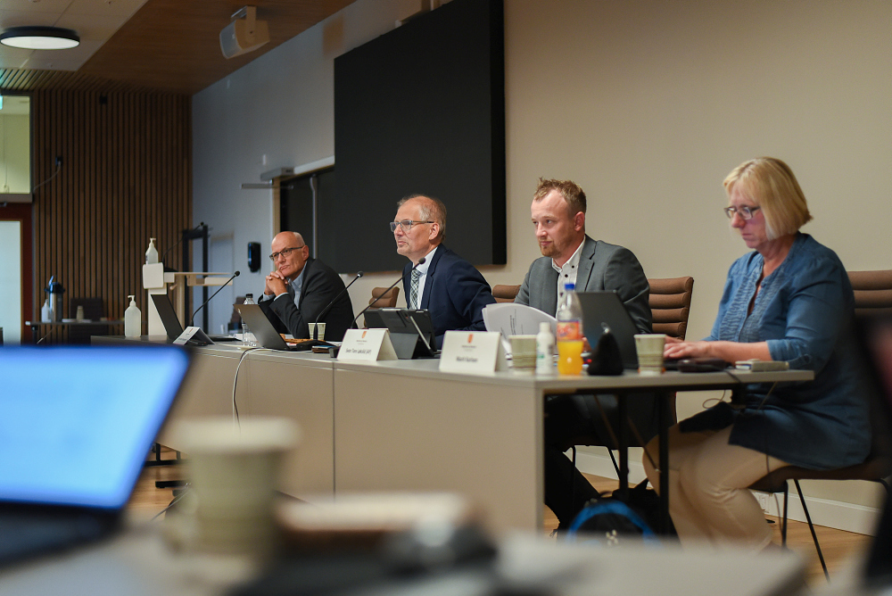 Panelet i fylkesutvalget.